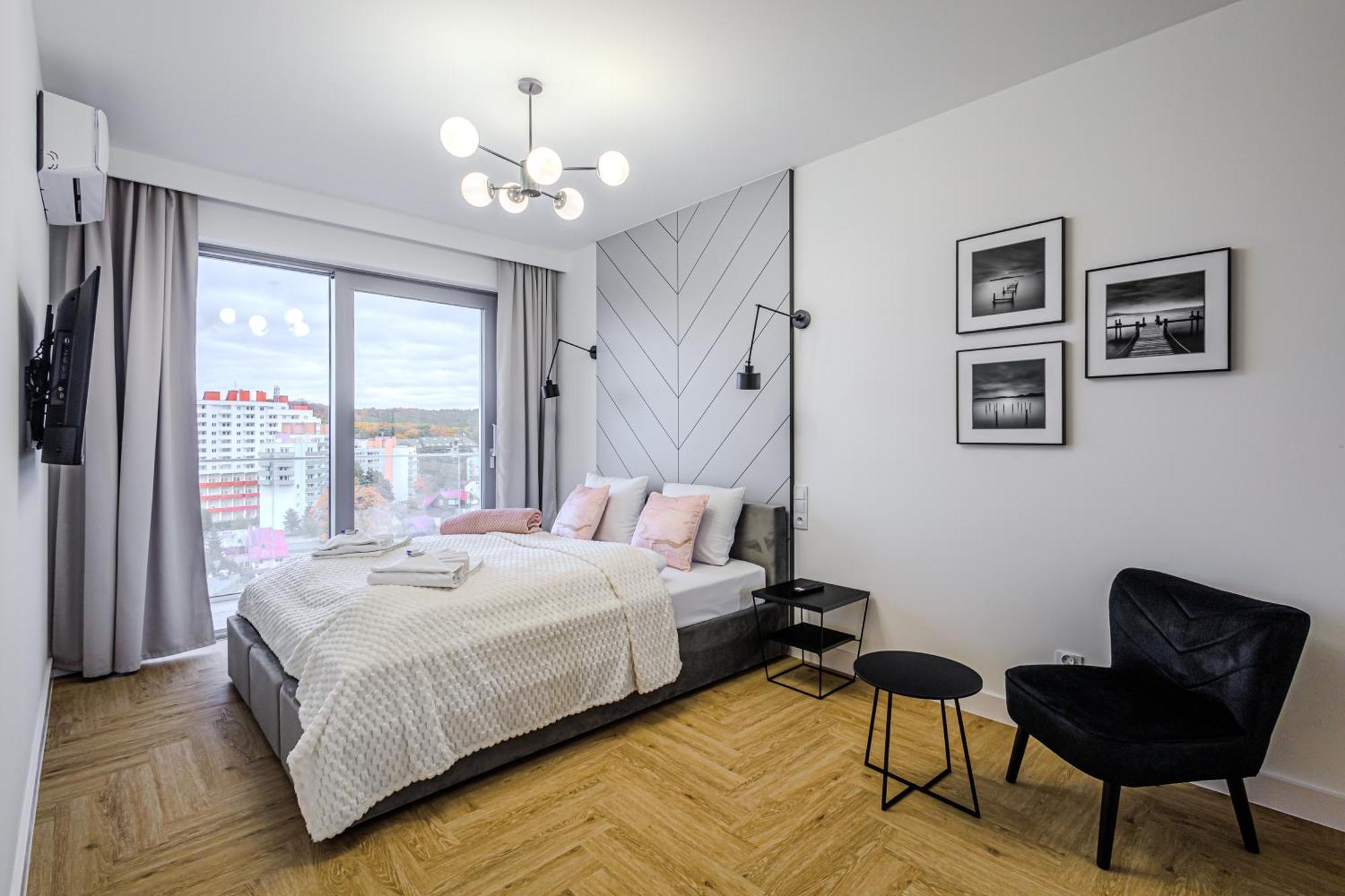 Balticus Apartamenty Deluxe Promenada Gwiazd 14 مينززدرويه الغرفة الصورة