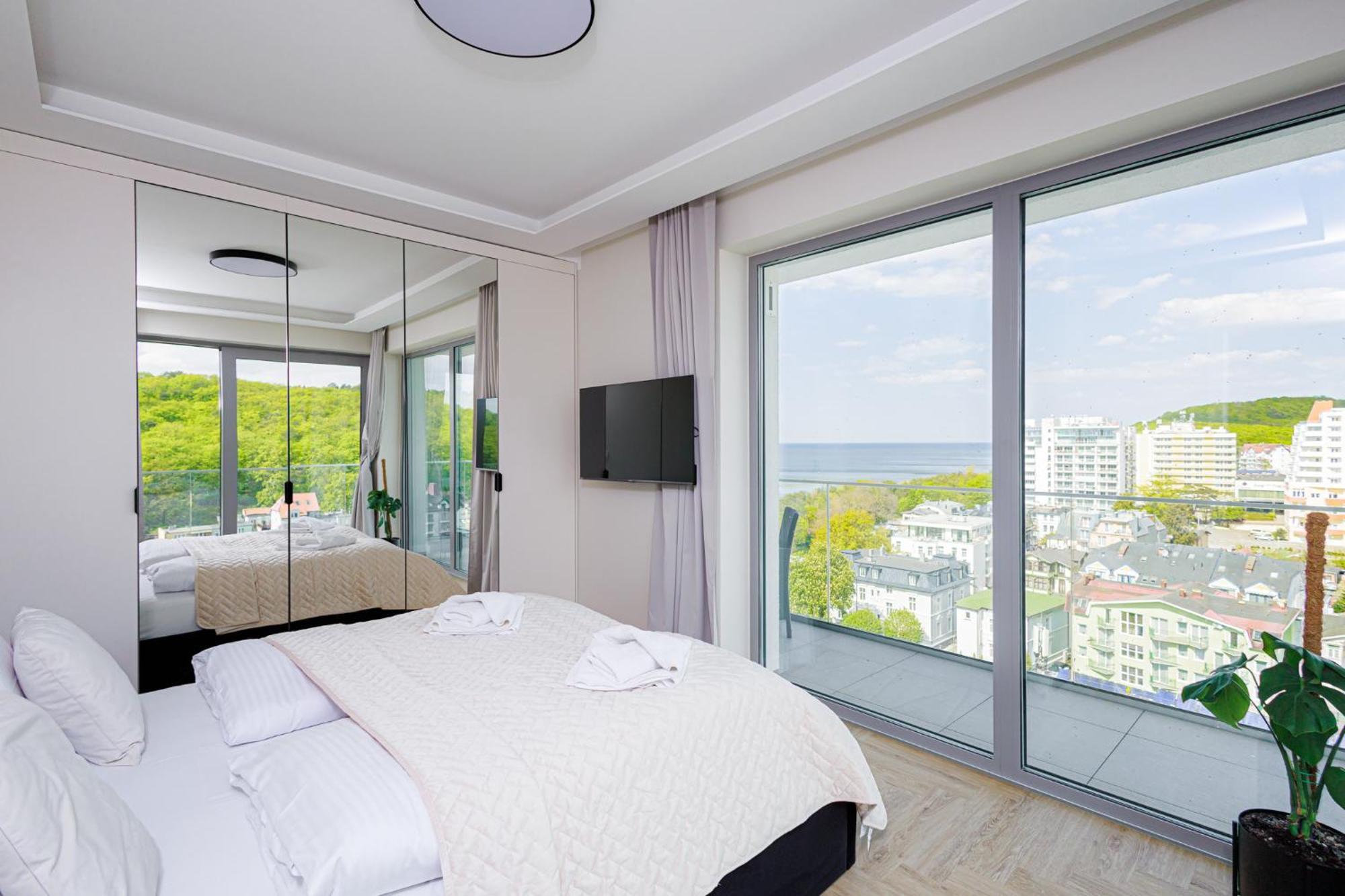 Balticus Apartamenty Deluxe Promenada Gwiazd 14 مينززدرويه الغرفة الصورة
