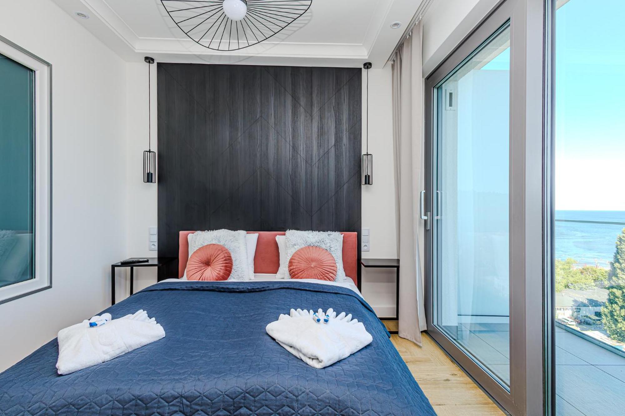 Balticus Apartamenty Deluxe Promenada Gwiazd 14 مينززدرويه الغرفة الصورة